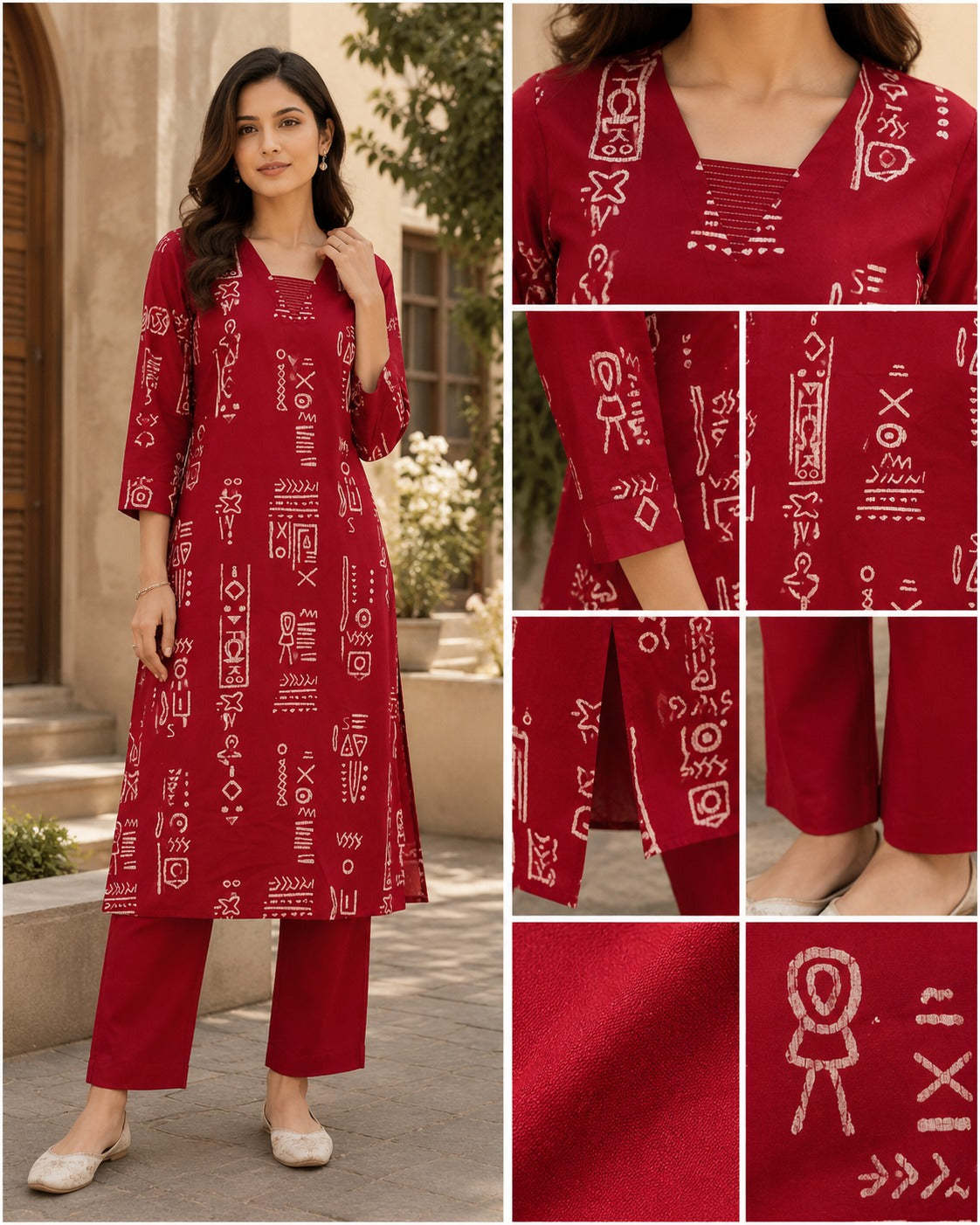 Cotton Stylish Cord Set