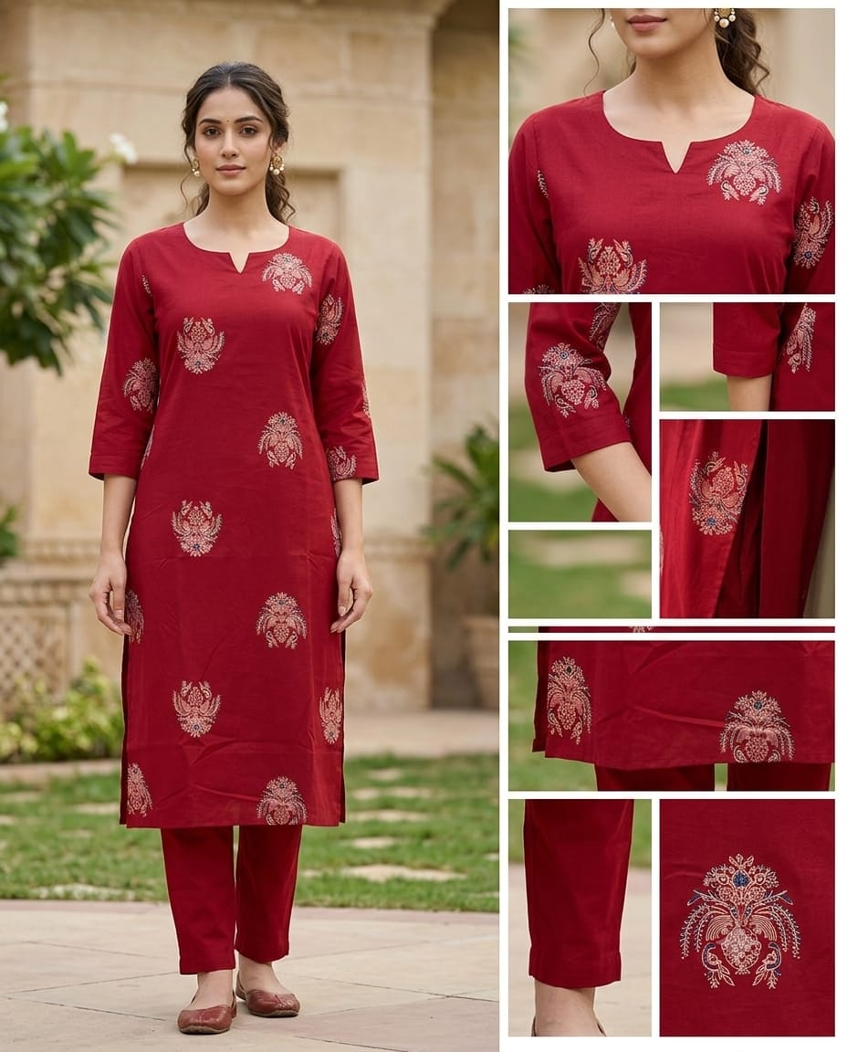 Cotton Stylish Cord Set