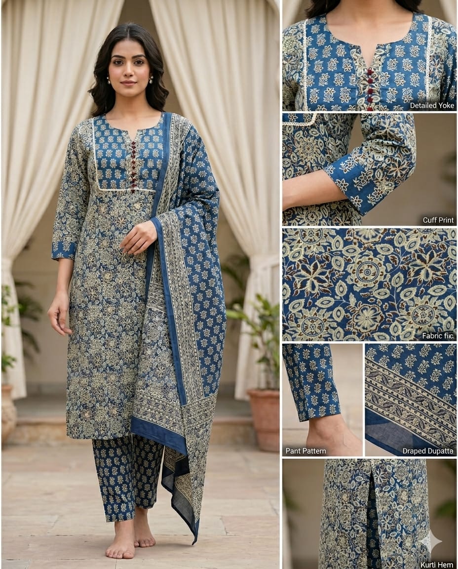 Premium Cotton 3 Piece Set
