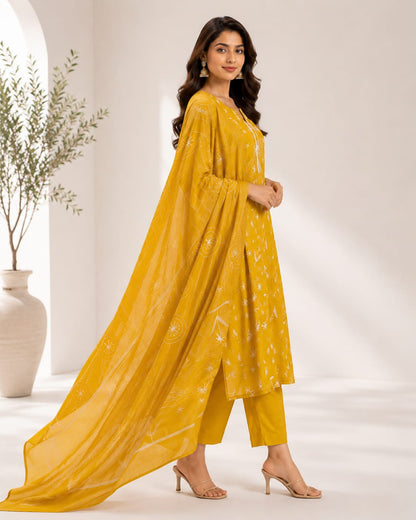 Elegant cotton 3 piece set