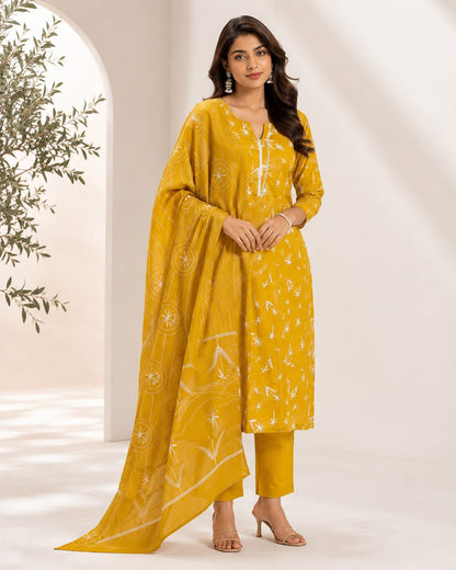 Elegant cotton 3 piece set