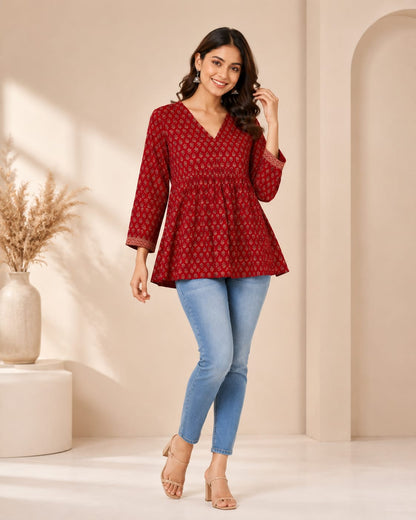 Elegant Short Kurti