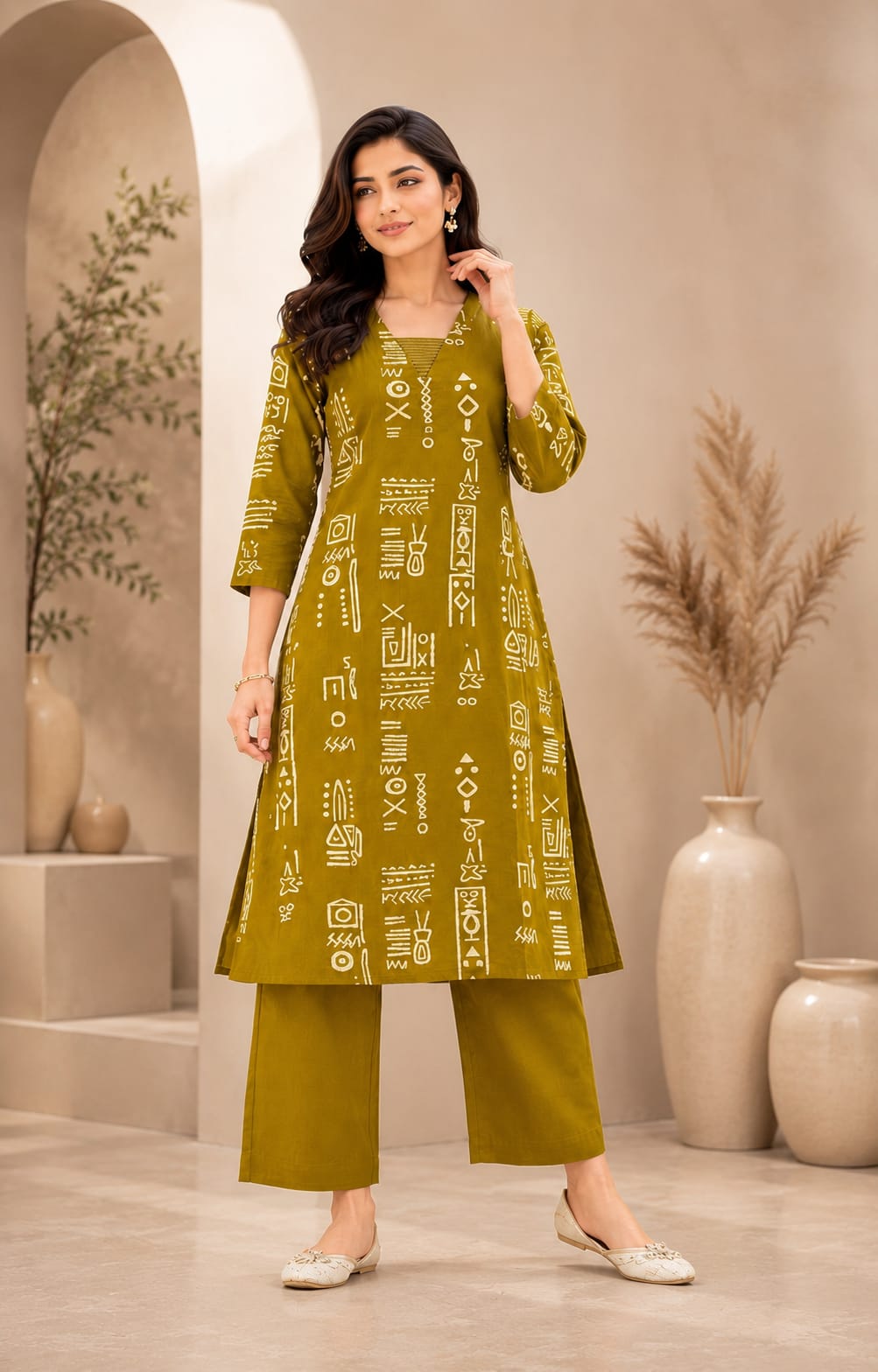 Stylish Cotton Cord Set