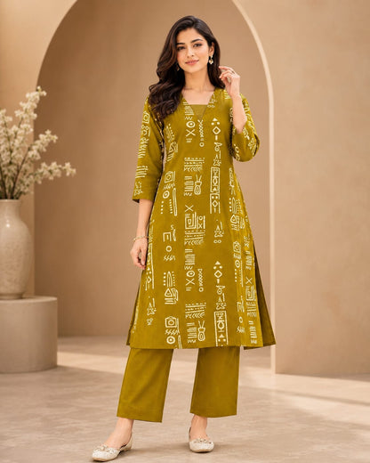Stylish Cotton Cord Set