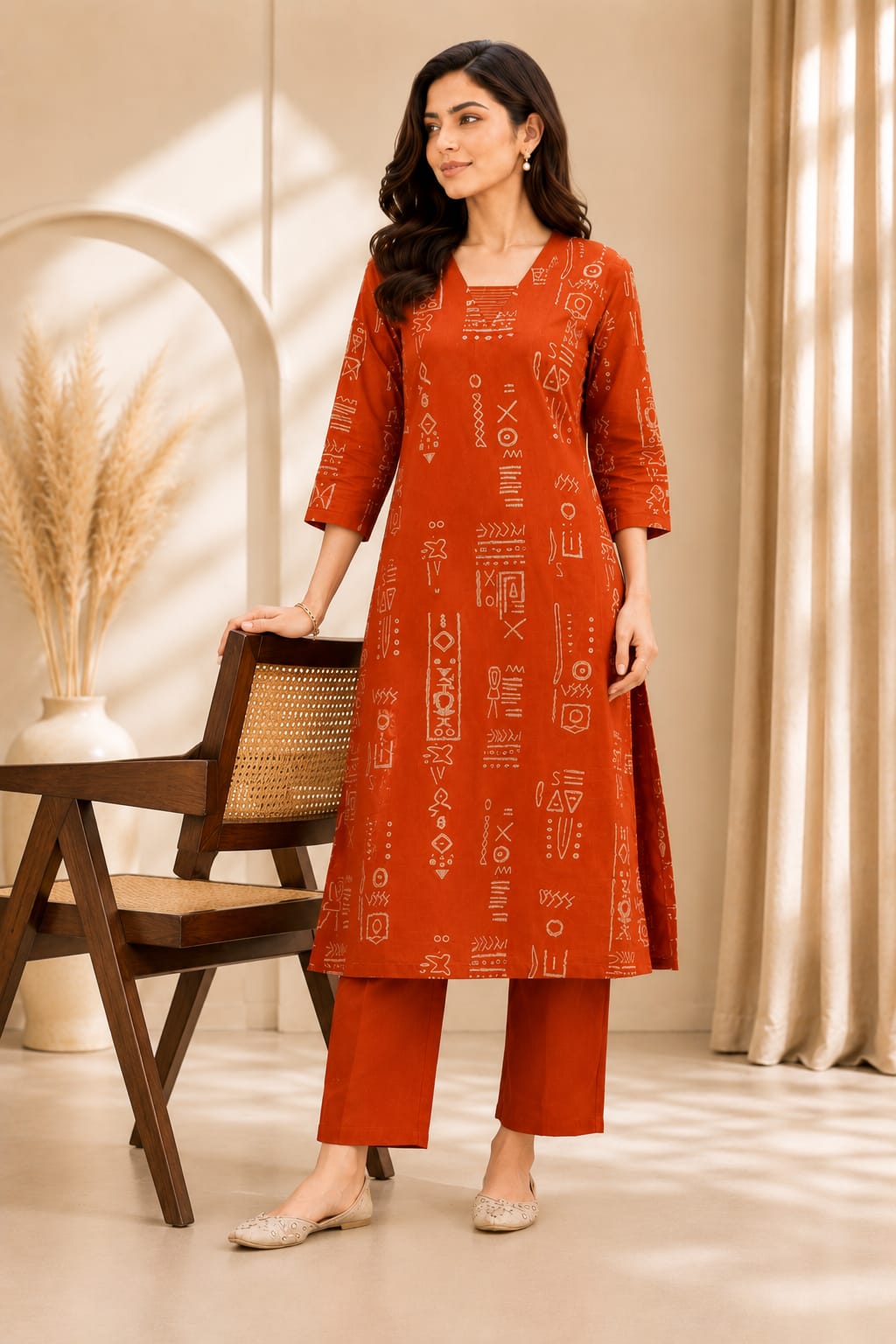 Stylish Cotton Cord Set