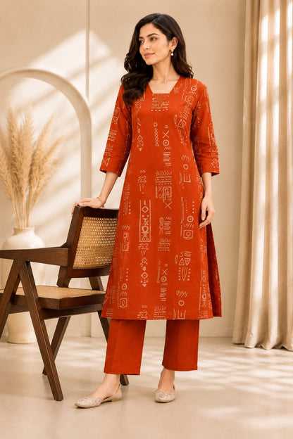 Stylish Cotton Cord Set