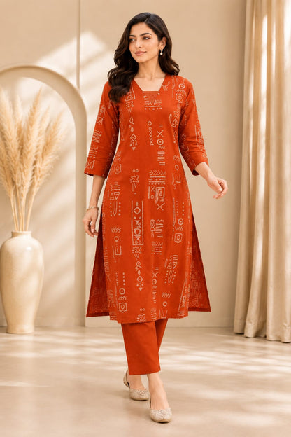 Stylish Cotton Cord Set