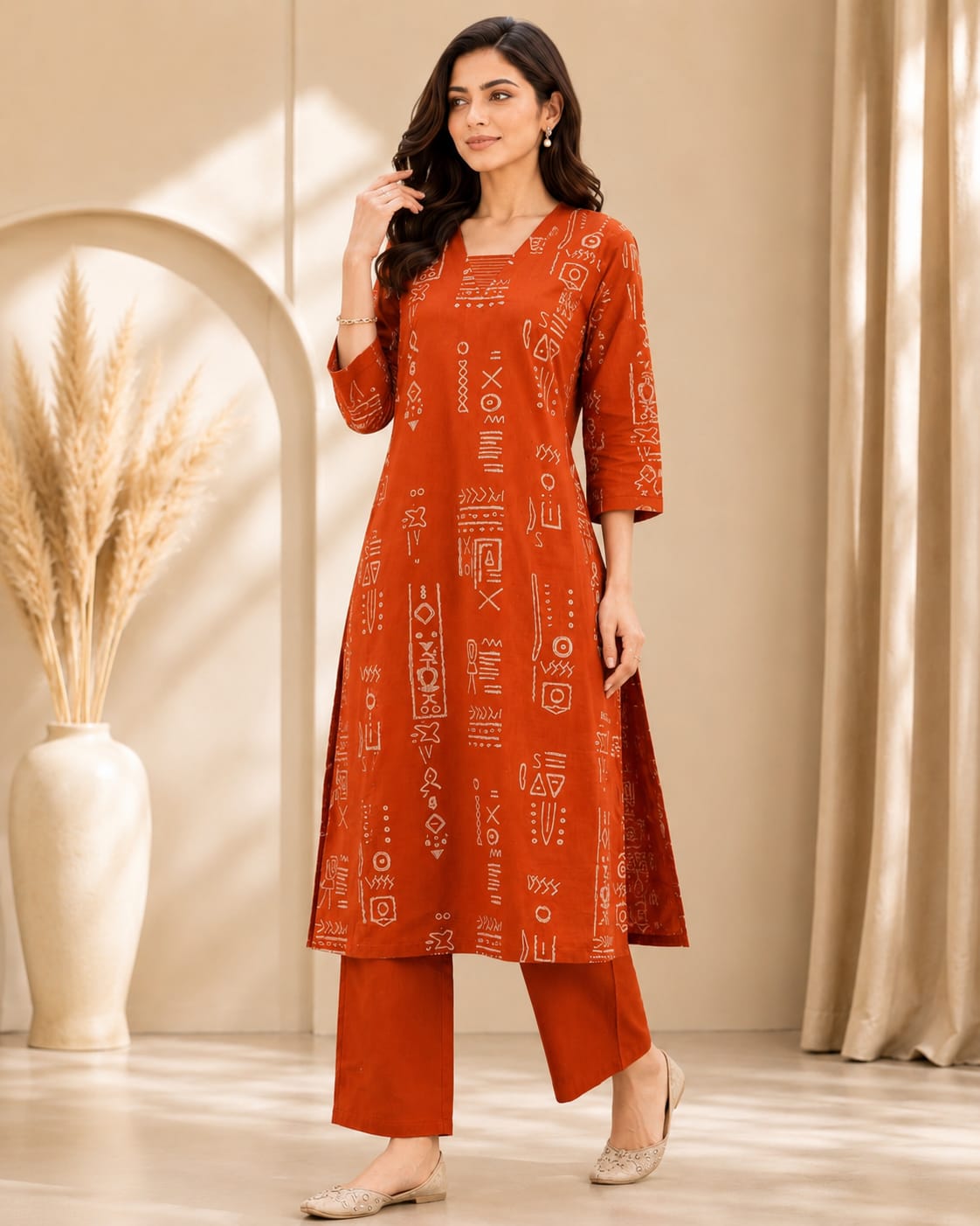 Stylish Cotton Cord Set