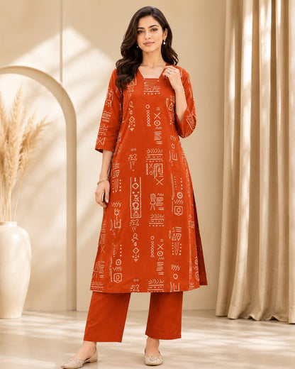 Stylish Cotton Cord Set