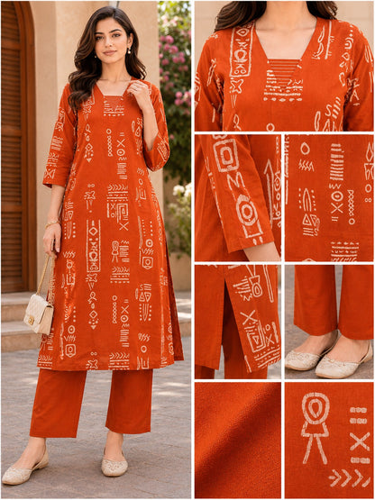 Stylish Cotton Cord Set