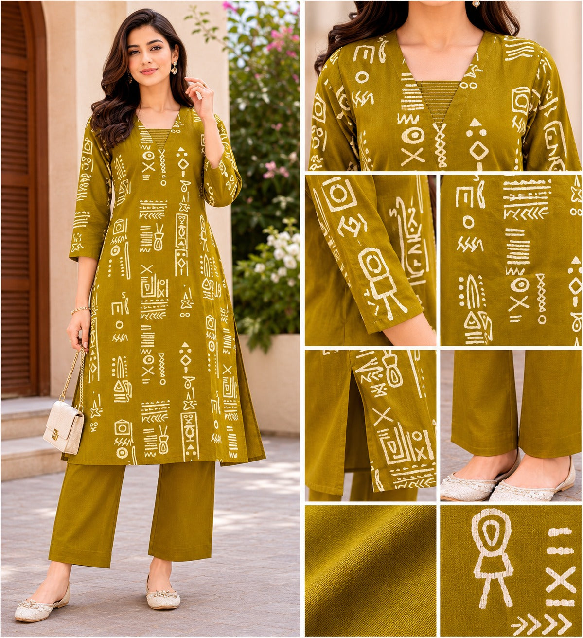 Stylish Cotton Cord Set