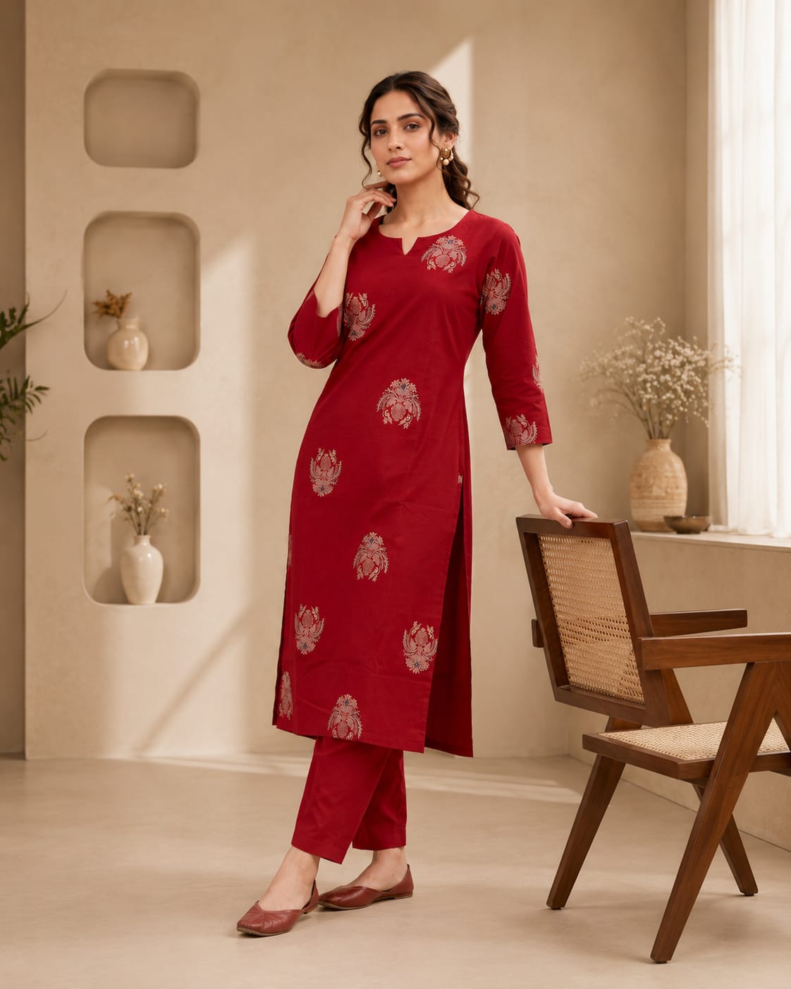 Cotton Stylish Cord Set