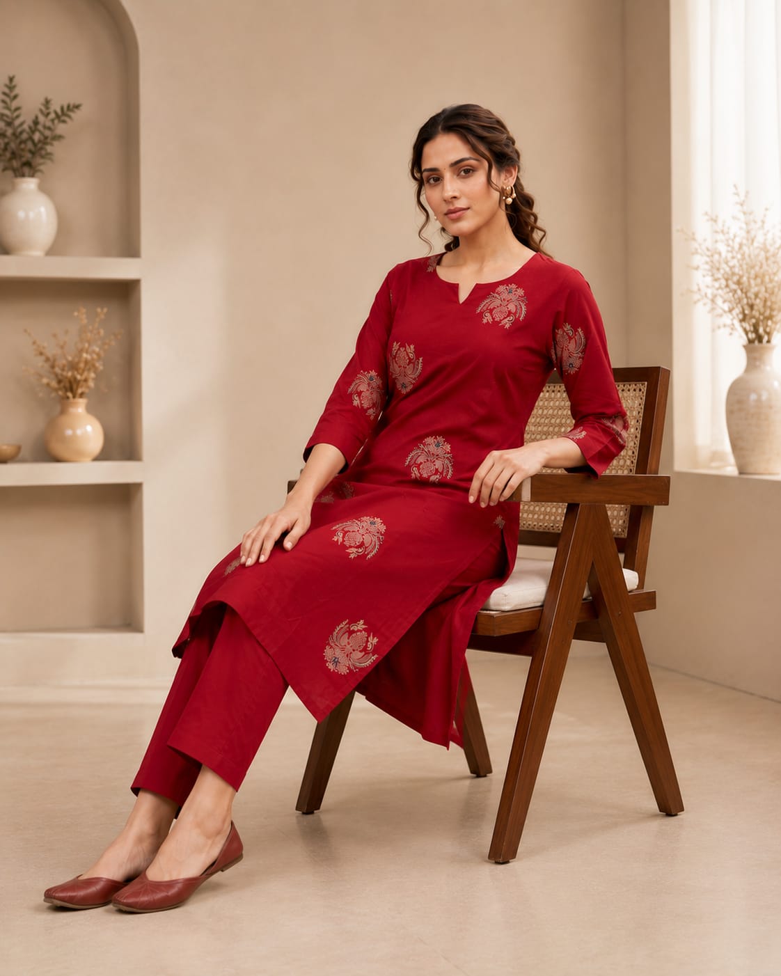 Cotton Stylish Cord Set