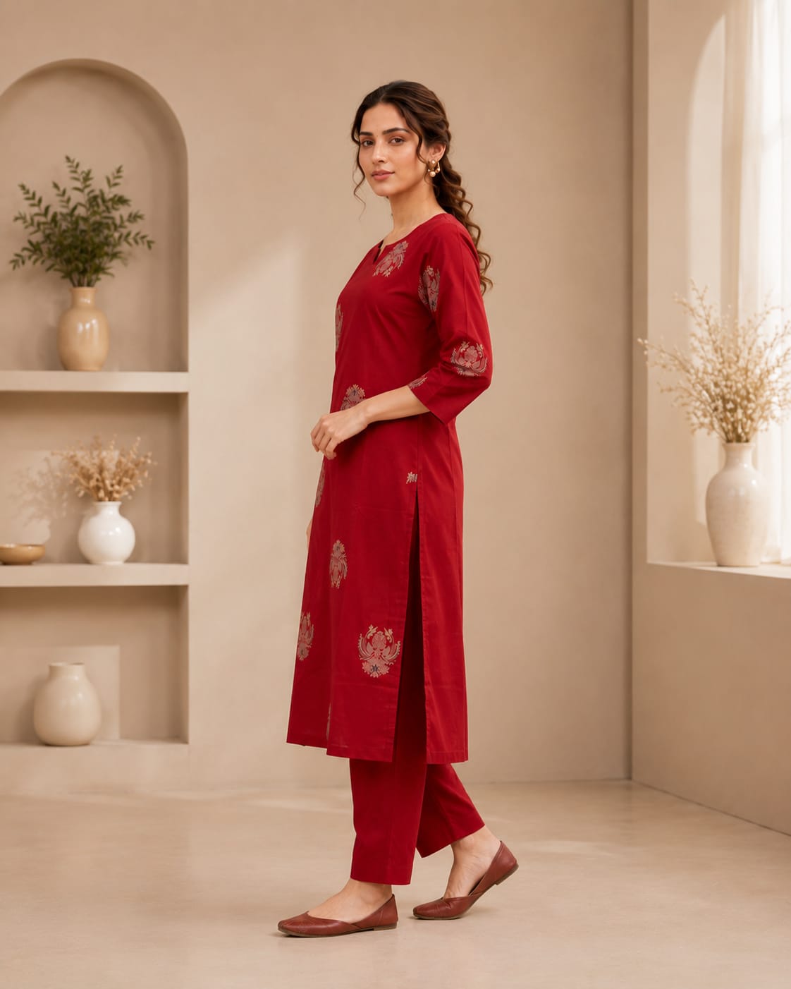 Cotton Stylish Cord Set