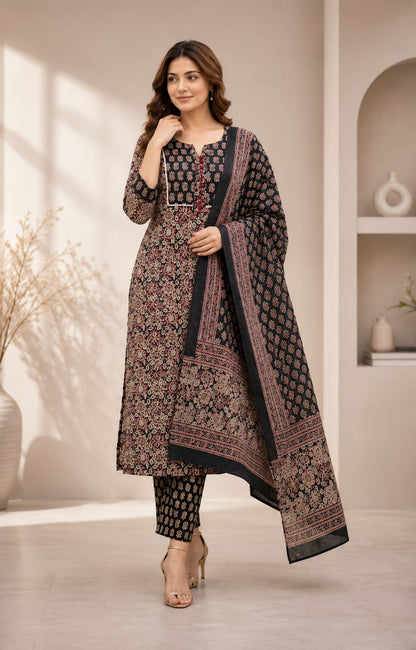 Premium Cotton 3 Piece Set