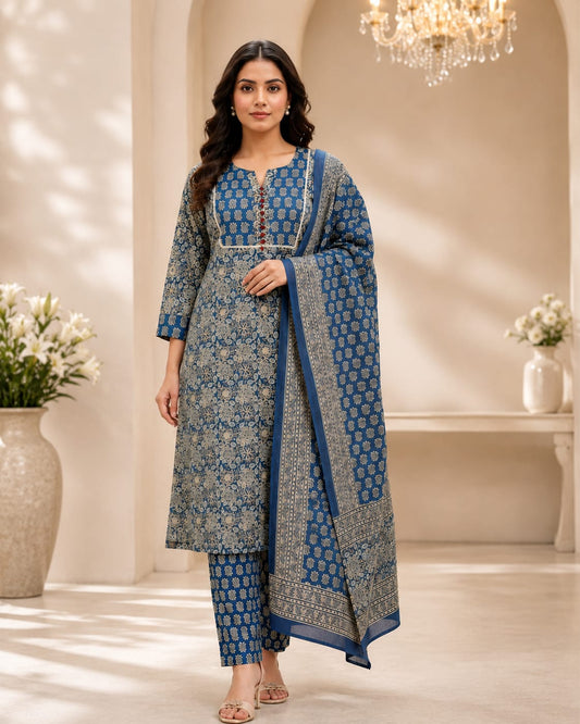 Premium Cotton 3 Piece Set