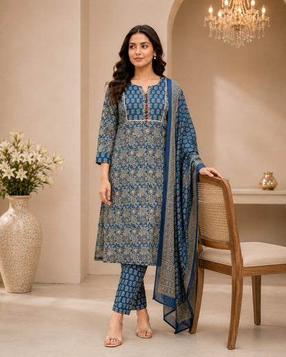 Premium Cotton 3 Piece Set