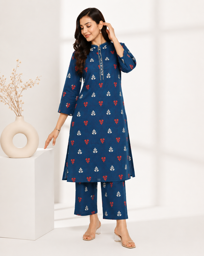 stylish cotton cord set