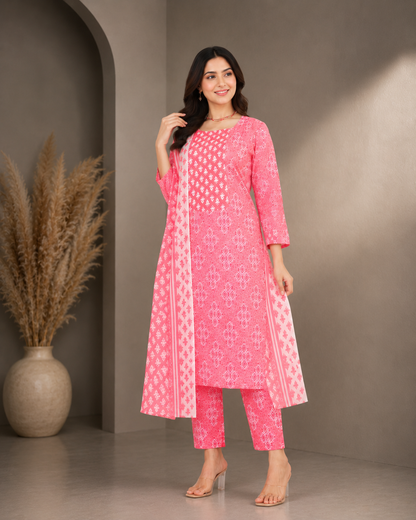 Premium cotton 3 piece set