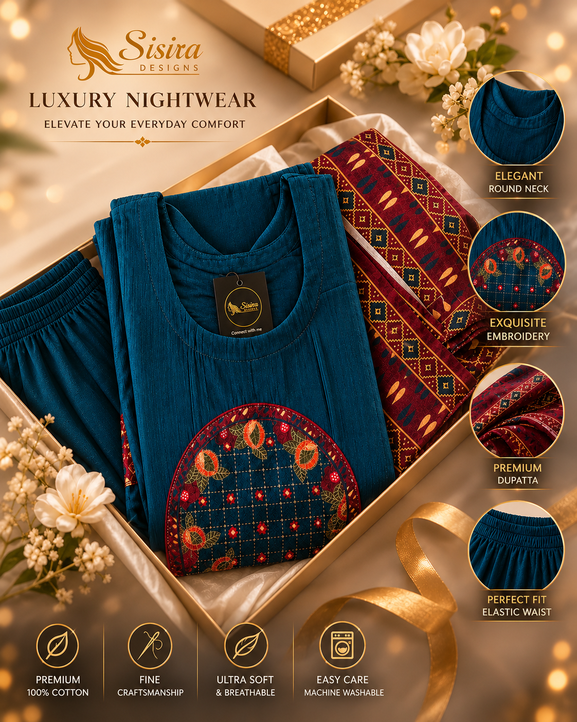 Premium Quality 3-Piece Set