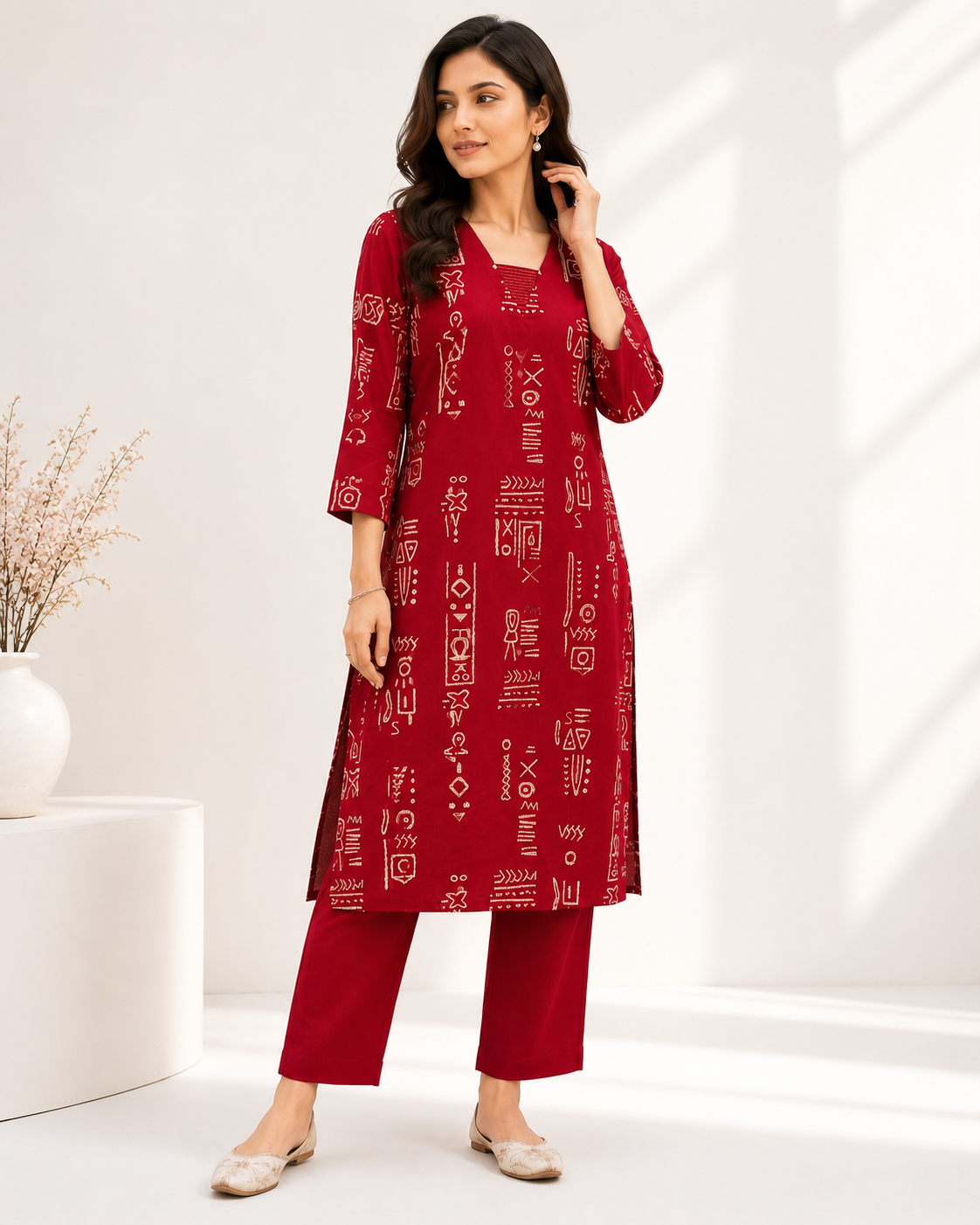 Cotton Stylish Cord Set