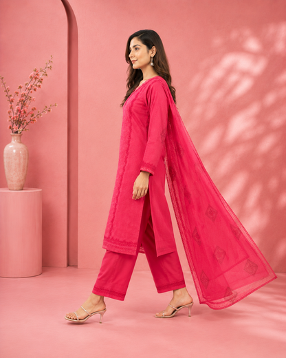 Premium Cotton Hakoba 3 piece set