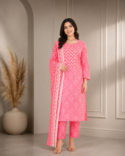 Premium cotton 3 piece set