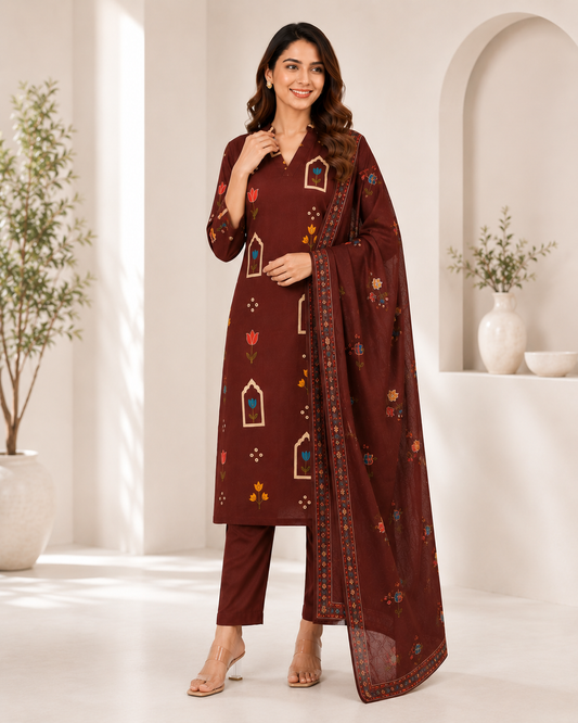 Premium Cotton 3 Piece Set