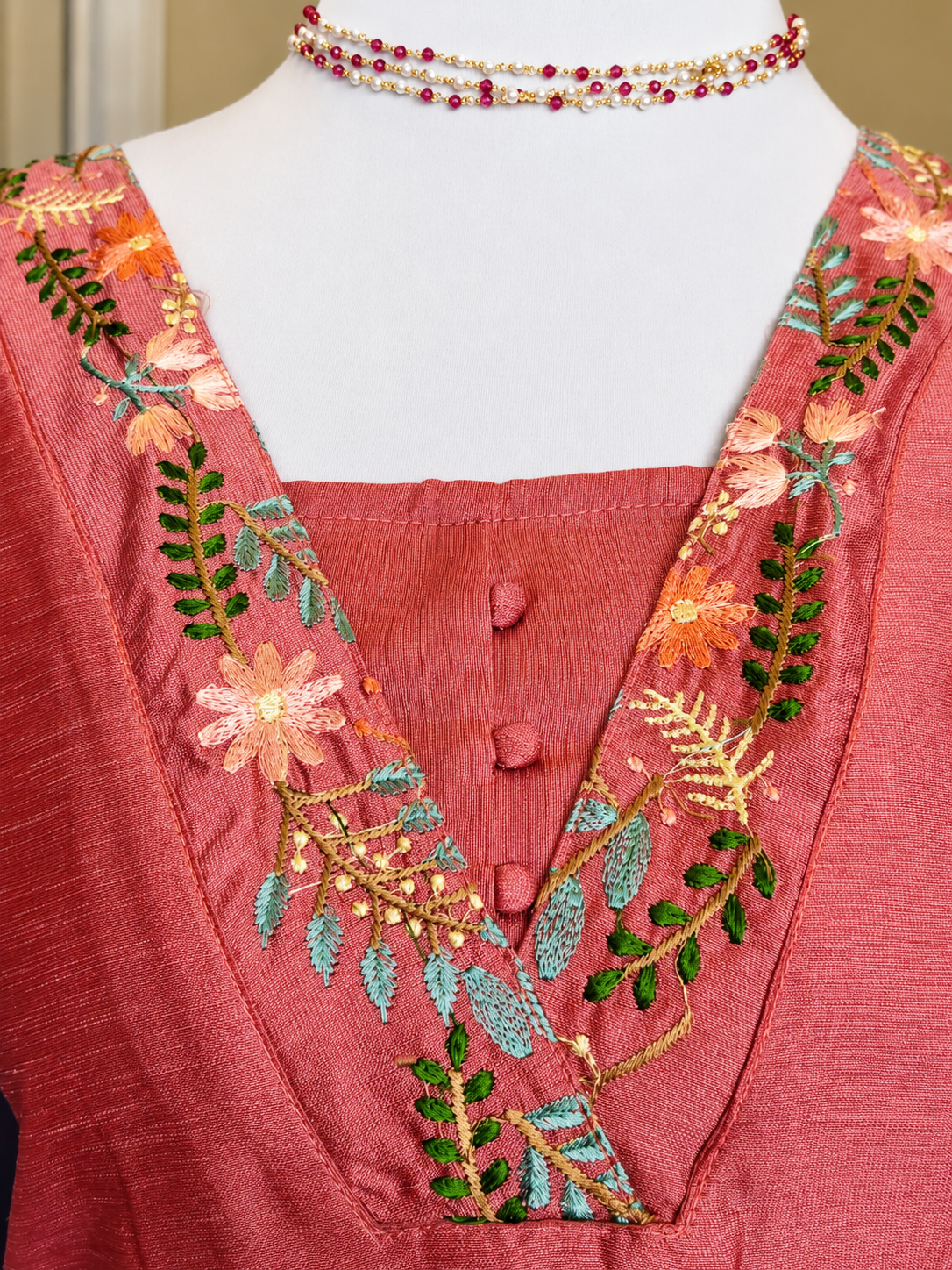 Elegant Vijithra Silk Kurti