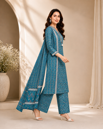 Elegant cotton 3 piece set