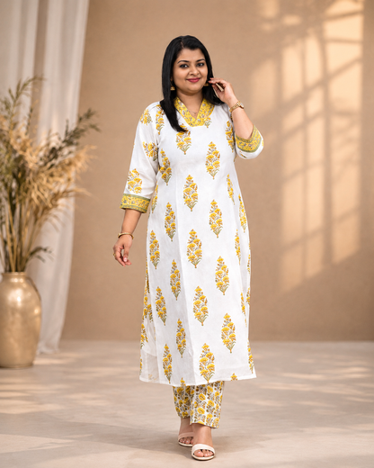 premium cotton cord set
