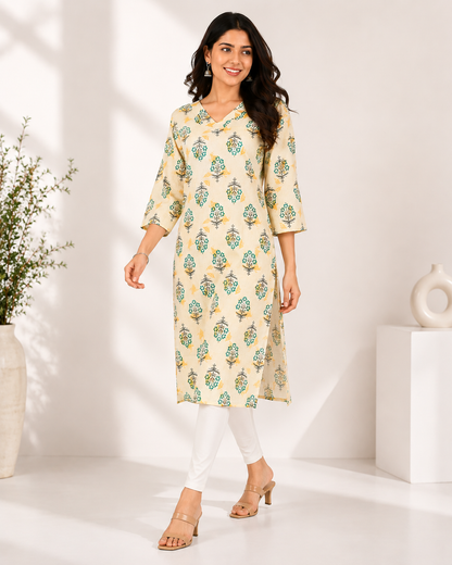 Premium Kora cotton Kurti